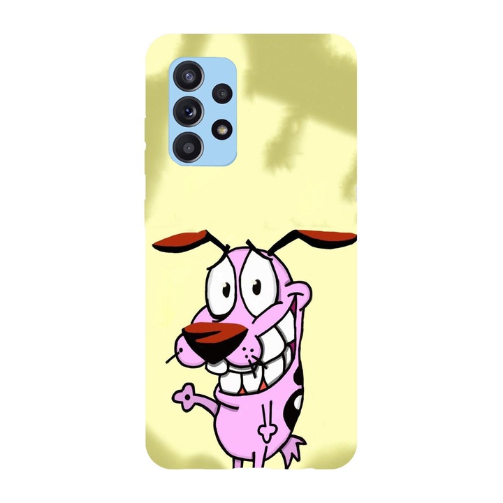 Husa compatibila cu Samsung Galaxy A22 4G, Viceversa, model Hello its me Courage, Silicon, TPU