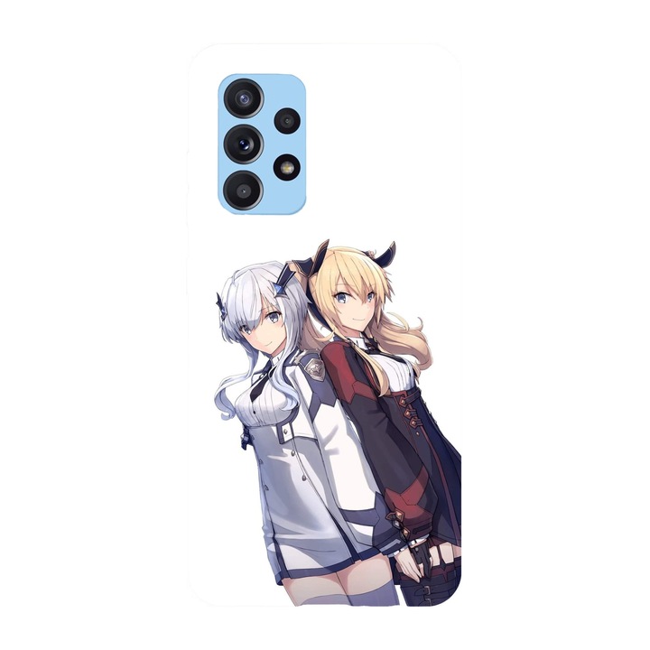 Husa compatibila cu Samsung Galaxy A22 4G, Viceversa, model Misha x Sasha The Misfit of Demon King Academy, Silicon, TPU