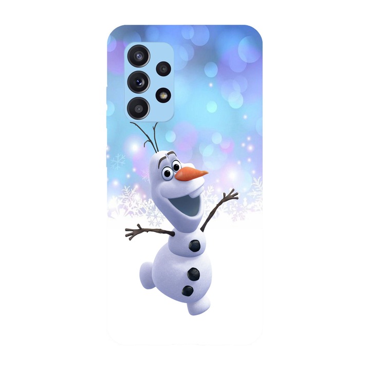 Кейс съвместим с Samsung Galaxy A13, Viceversa, Olaf от Frozen модел, Силикон, TPU