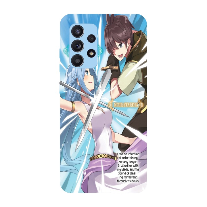 Husa compatibila cu Samsung Galaxy A22 4G, Viceversa, model Noir x Olivia The Hidden Dungeon Only I Can Enter, Silicon, TPU