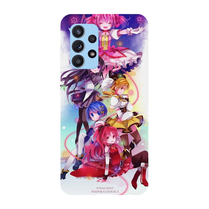 Husa compatibila cu Samsung Galaxy A22 4G, Viceversa, model Puella Magi Madoka Magica, Silicon, TPU