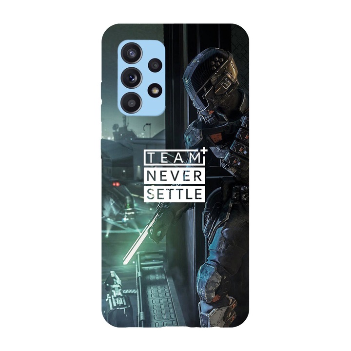 Husa compatibila cu Samsung Galaxy A22 4G, Viceversa, model Never settle Blackops Call of Duty, Silicon, TPU