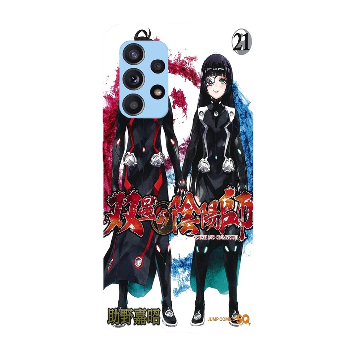 Капак, съвместим с Samsung Galaxy A22 4G, Viceversa, модел Том 21 Манга Twin Star Exorcists, силикон, TPU