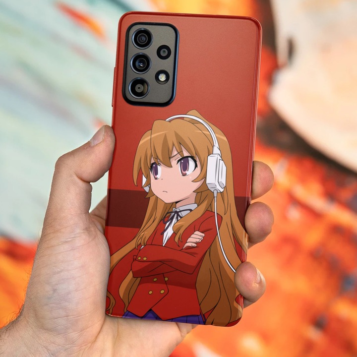 Кейс съвместим с Samsung Galaxy A51 5G, Viceversa, модел Taiga Tora Dora, силикон, TPU