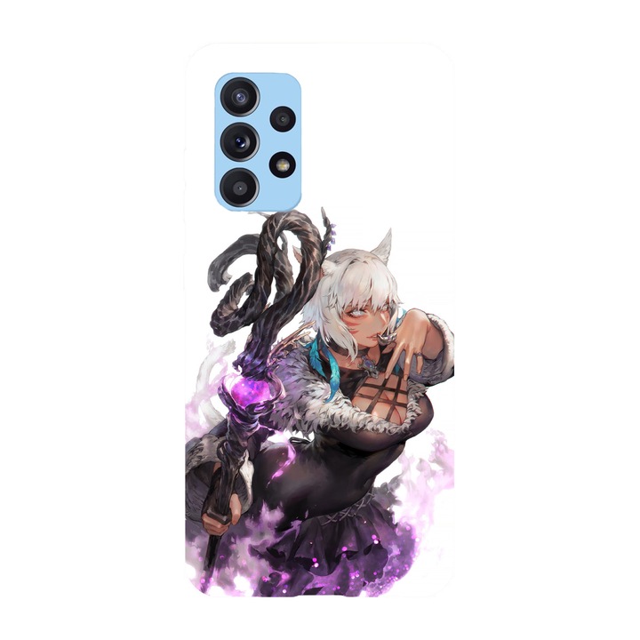 Husa compatibila cu Samsung Galaxy A72, Viceversa, model Y'shtola Rhul Final Fantasy, Silicon, TPU