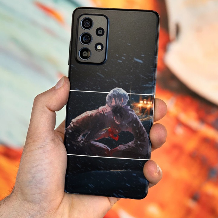 Samsung Galaxy A52 5G, Viceversa, Kirishima Touka, Kaneki Ken, Szilikon, TPU modellekkel kompatibilis burkolat