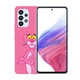 Husa compatibila cu Samsung Galaxy A13, Viceversa, model Sweety Pink Panther, Silicon, TPU