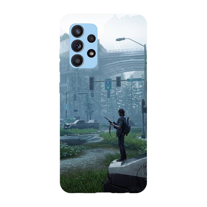 Husa compatibila cu Samsung Galaxy A22 4G, Viceversa, model Seattle Last of Us, Silicon, TPU