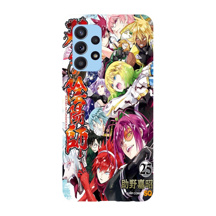 Husa compatibila cu Samsung Galaxy A72, Viceversa, model Volume 25 Manga Twin Star Exorcists, Silicon, TPU