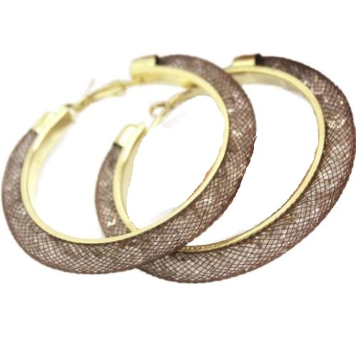 Cercei, Izmael, Metal/aliaj zinc, Zirconiu, Maro