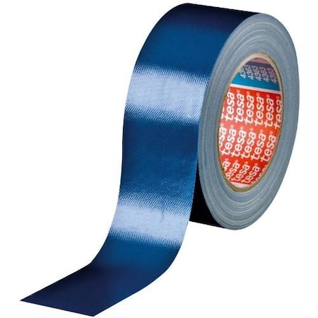 Banda de mascare textila Tesa, 25m x 50mm, Albastru - eMAG.ro