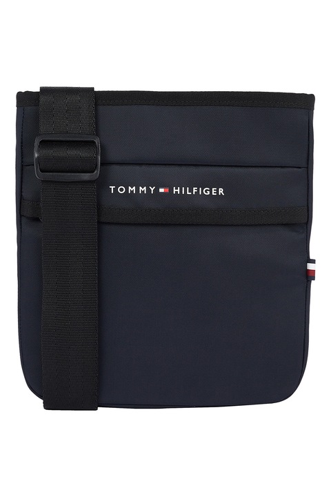 Tommy Hilfiger, Textil crossbody táska logóval, sötétkék