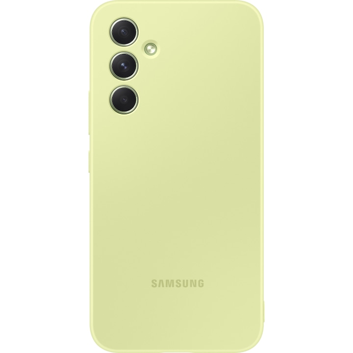 Калъф Samsung Silicone Case, За Galaxy A54 (A546), Lime Green