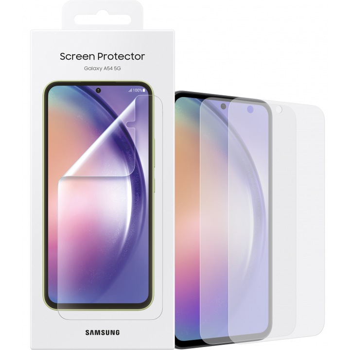 Защитно фолио Samsung, За Galaxy A54 (A546), Transparent