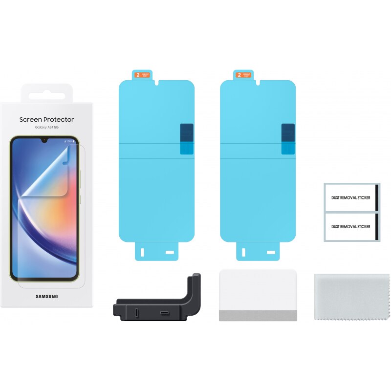 Folie de protectie Samsung pentru Galaxy A34 (A346), Transparent
