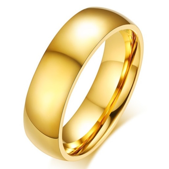 Boundless férfi gyűrű, IZMAEL, Rozsdamentes acél, 67 mm, Arany