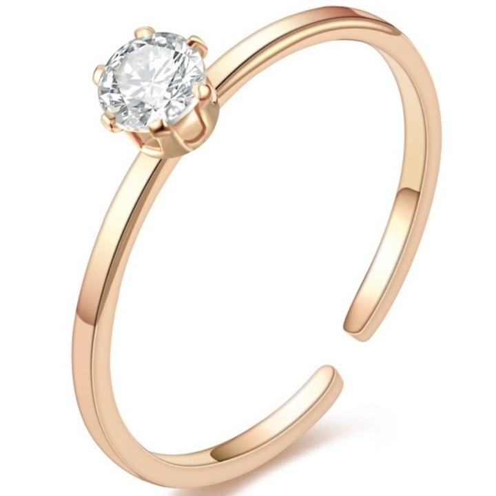 Női gyűrű, Izmael, Rozsdamentes acél, Arany