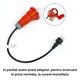 Statie de incarcat pentru masina electrica 11KW, trifazic cu adaptor monofazic, cu selector de putere 8-10-13-16A, type2, cu temporizare 1-10 ore, cablu 5m
