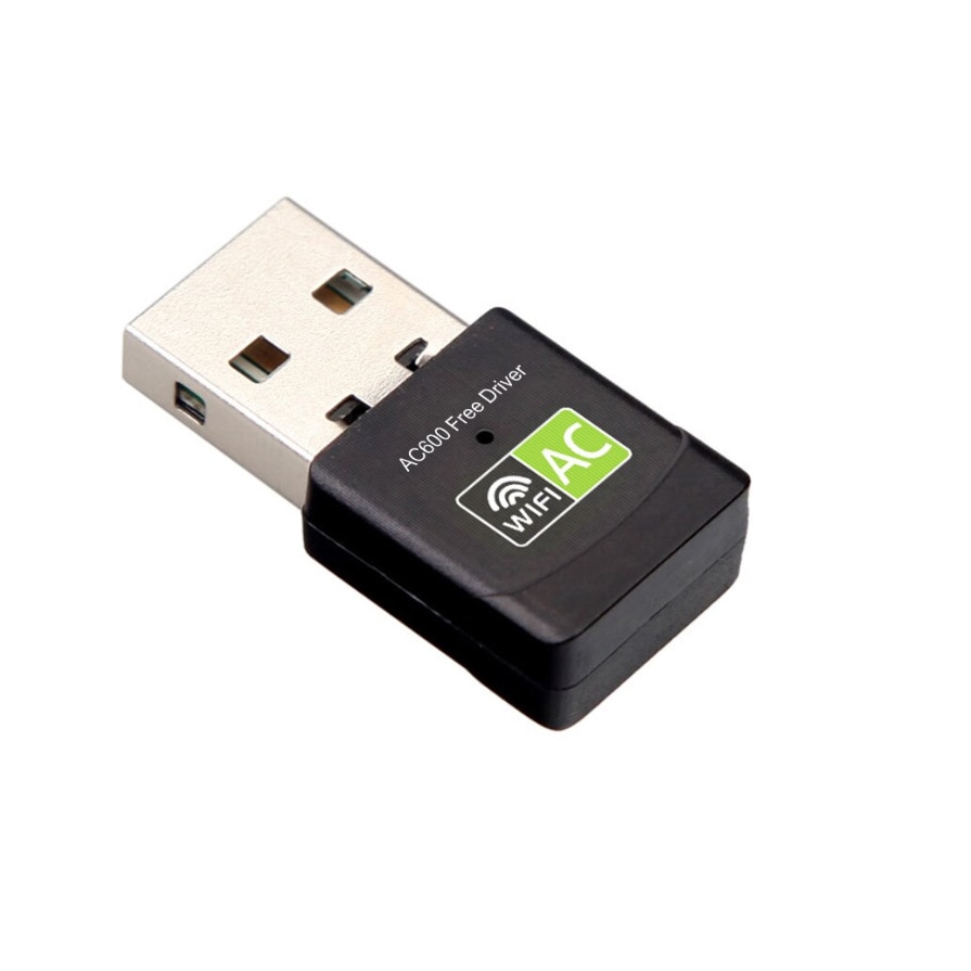 USB AC безжичен адаптер, 2.4GHz--150Mpbs / 5.8GHz--433Mpbs, 650Mbps ...