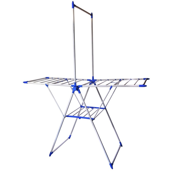 Szárító, összecsukható, 155x69x98/194 cm, szárítási kapacitás 10,5 m