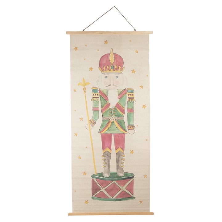Dekoráció akasztóval, A Diótörő, 70x2x150 cm