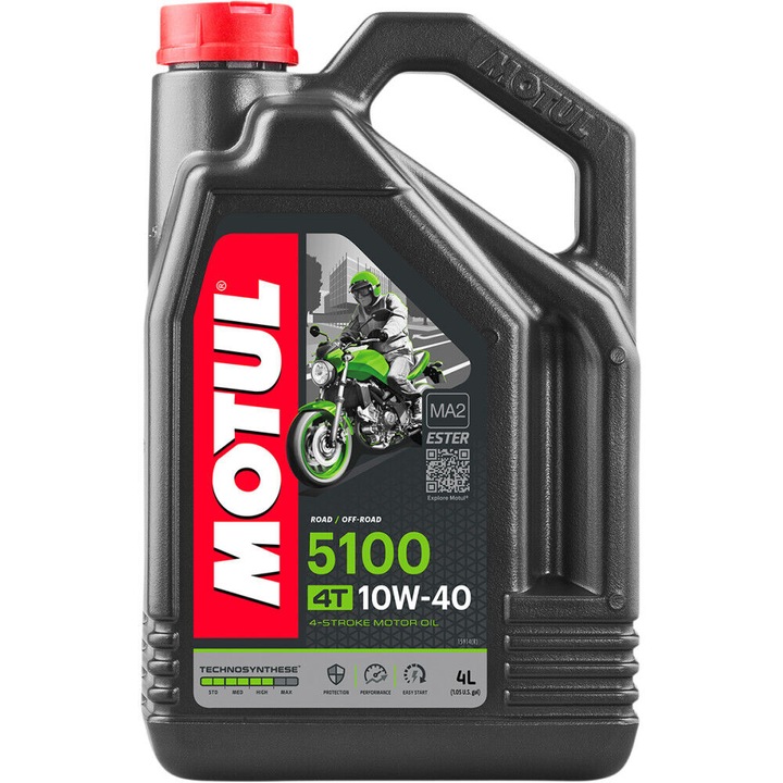 Ulei motor Motul 5100, 10W40 4T, 4L