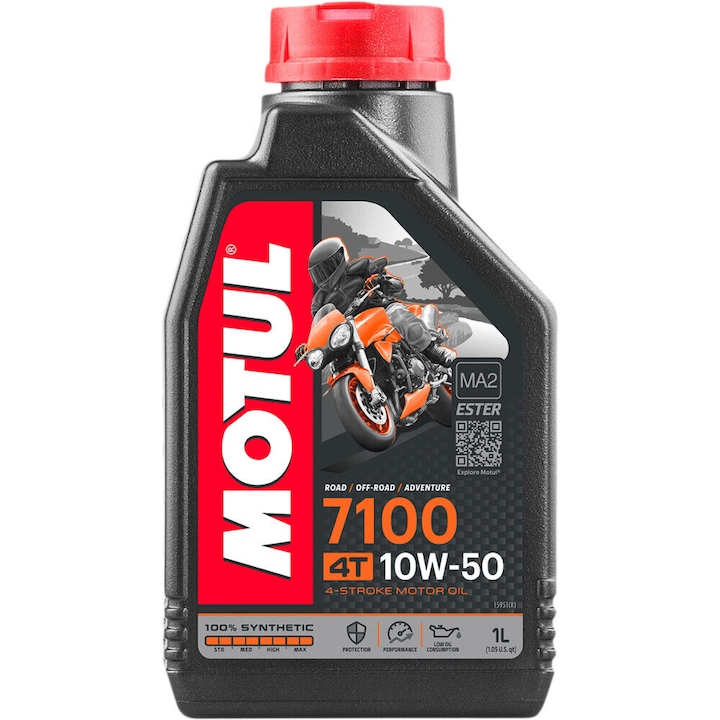 Ulei motor Motul 7100, 10W50 4T, 1L