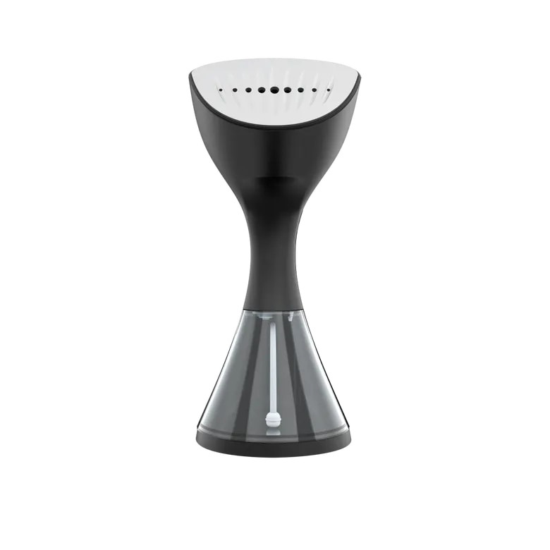 Aparat de calcat vertical cu aburi Aeno AGS0001, 1500W, timp de incalzire 35 sec, capacitate rezervor apa 250 ml, putere abur 35 g/min, perie, cana de masurat inclusa, gri