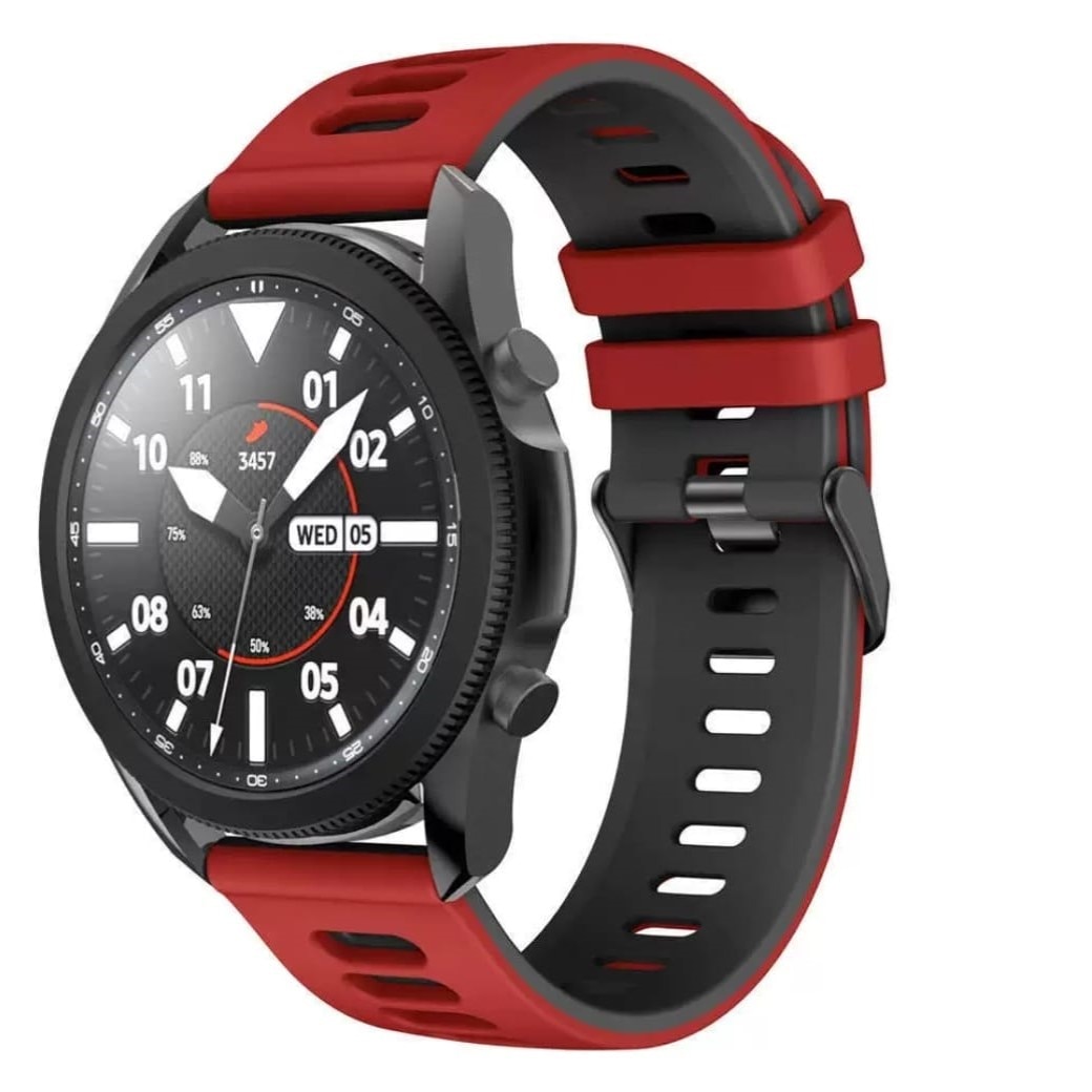 Curea silicon Quick Release, compatibila cu Samsung Galaxy Watch 46 mm ...