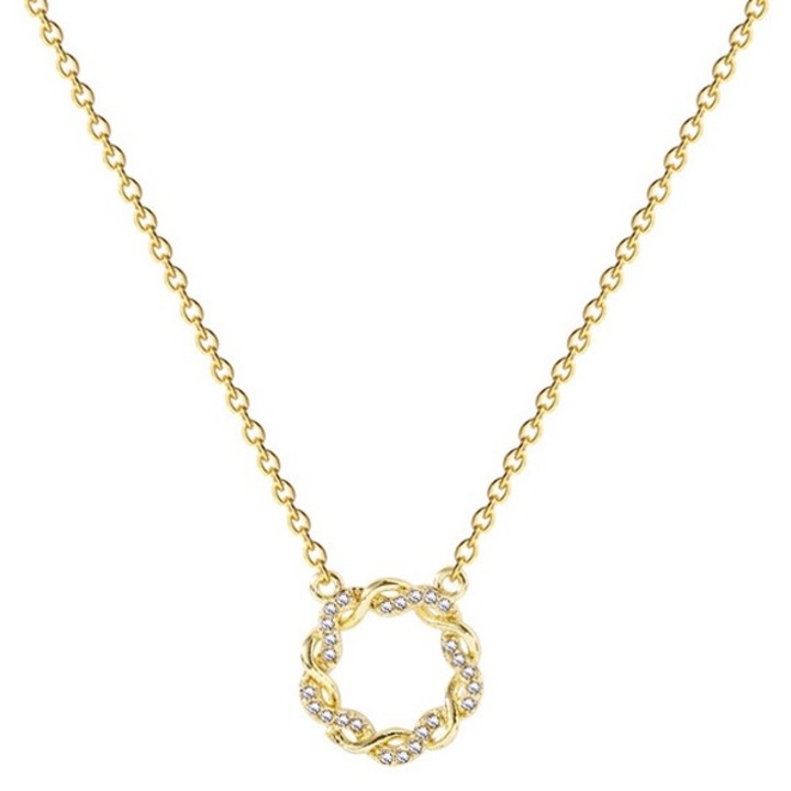 Colier cu pandantiv, IZMAEL, Inox, Auriu