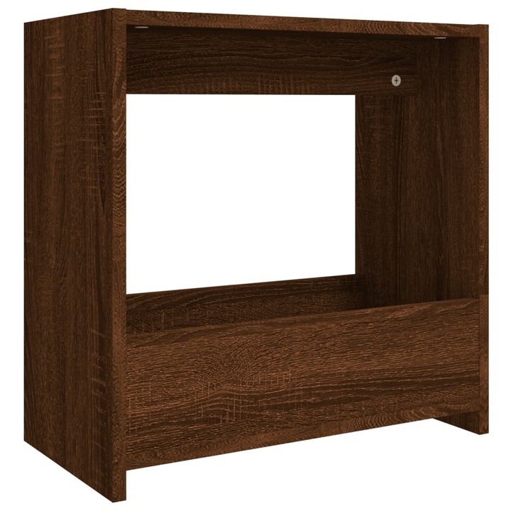 vidaXL barna tölgyszínű szerelt fa kisasztal 50 x 26 x 50 cm 826631