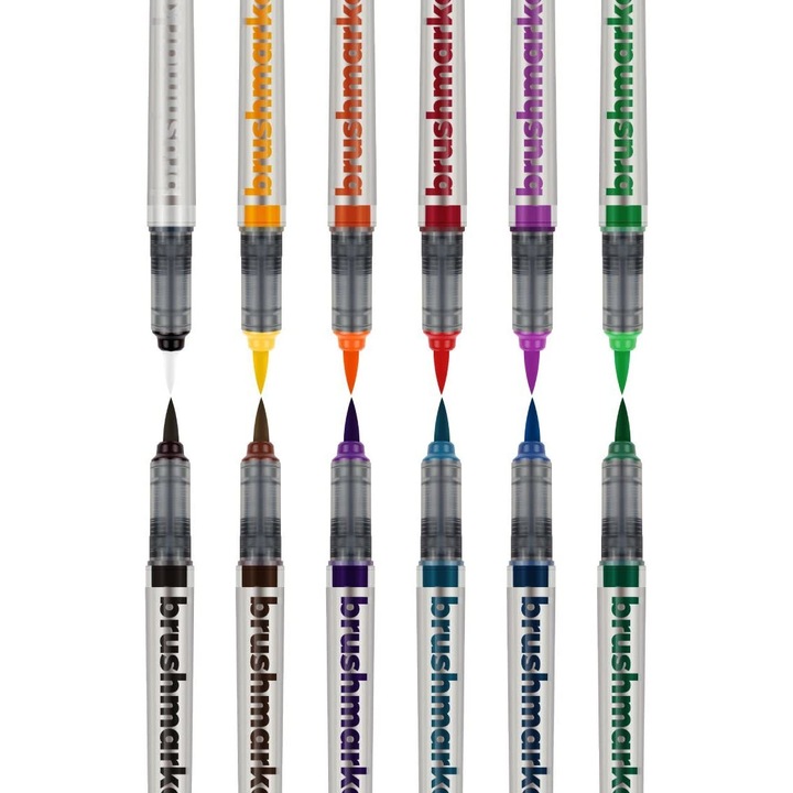 Комплект от 11 маркера, 1 Junior Blender, Karin, основни цветове