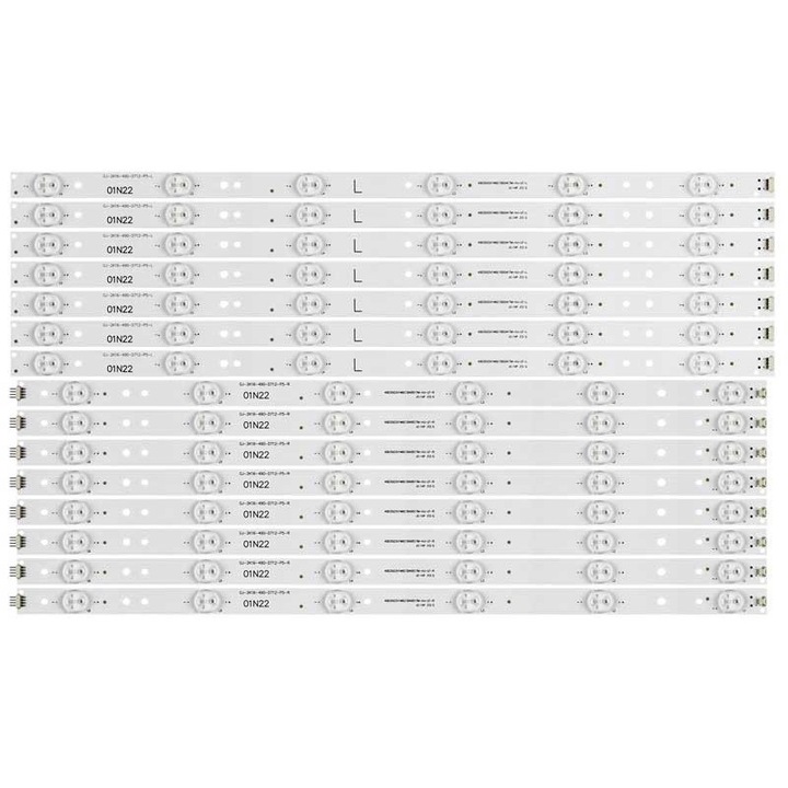 Bareta leduri Philips, Sony 49inch 6 si 6led set 14buc