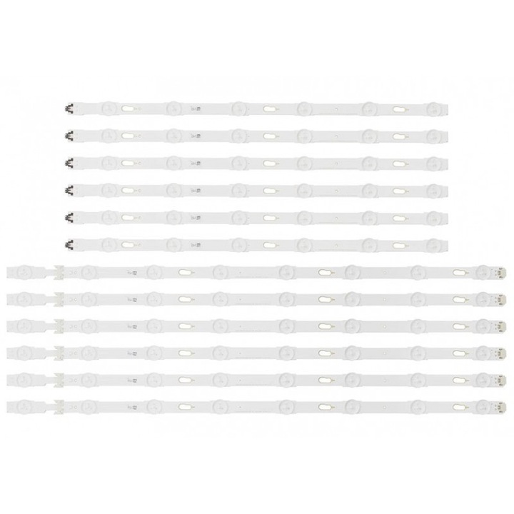 Bareta leduri Samsung 55inch 6x6led si 6x8led set 12buc