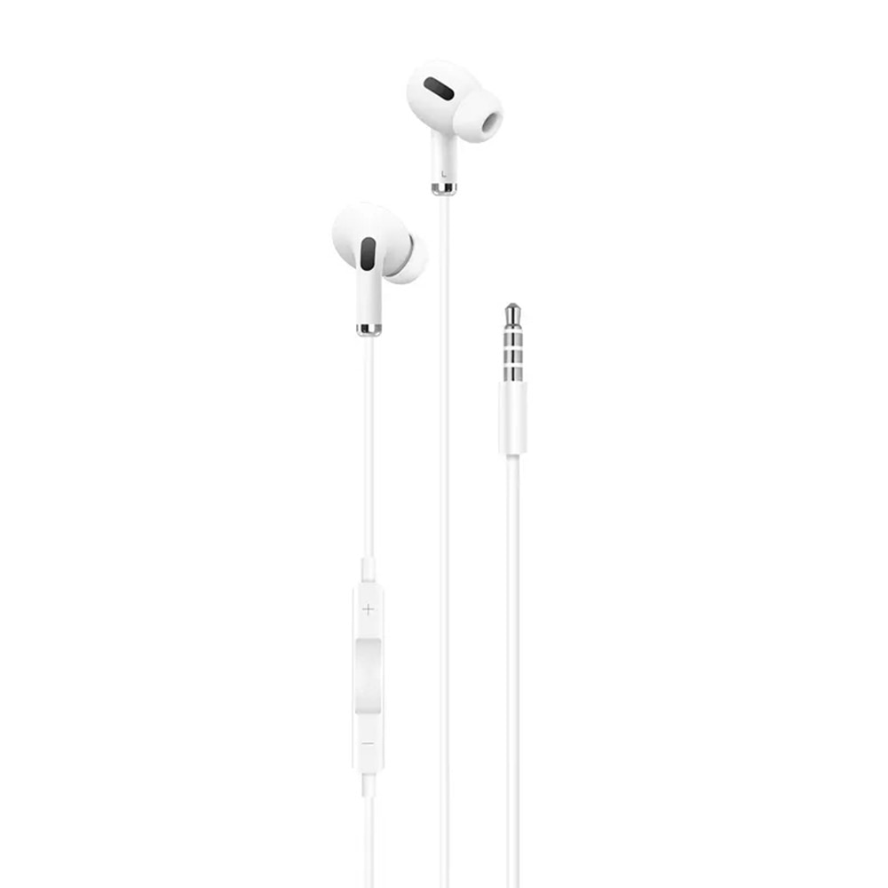 Casti audio cu fir, FONIX BlastCore, Stereo, in-ear, cu microfon, 3.5mm jack, Alb