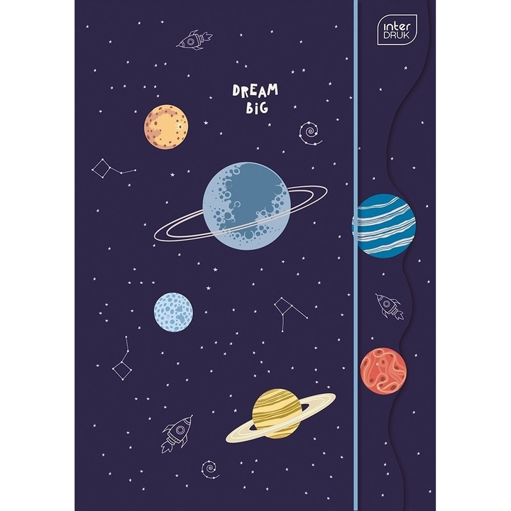 Mapa, Interdruk, Hartie, A4, Multicolor