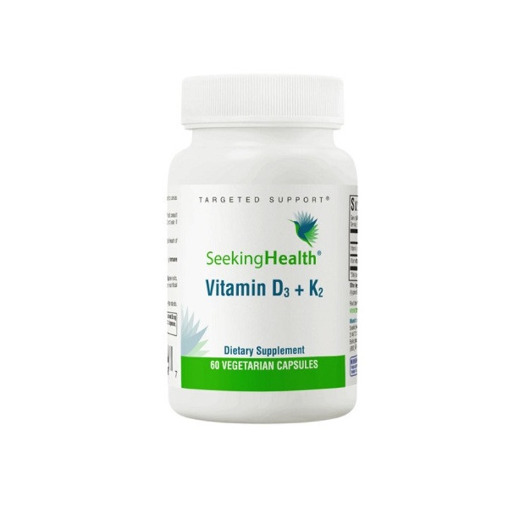 Supliment alimentar Vitamin D3 K2 60 Capsule - Seeking Health