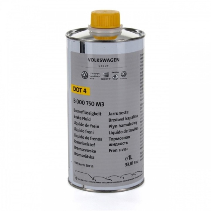Lichid frana DOT 4 VAG Group B000750M3 pentru Audi, Seat, Skoda, Volkswagen