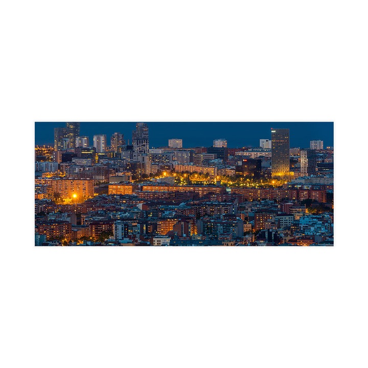 Öntapadó 3d tapéta, Mosható, City Lights, 150x360