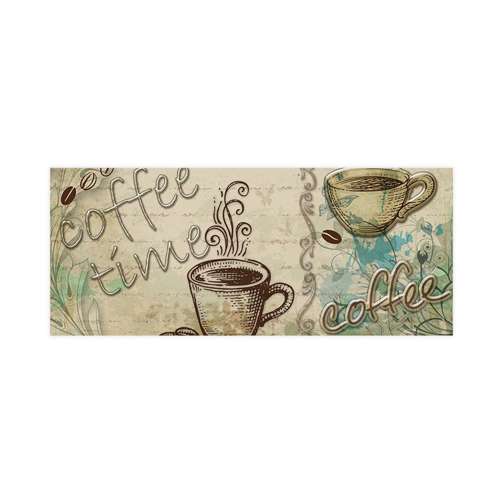 Öntapadó 3d tapéta, Mosható, Coffee Time, 200x480