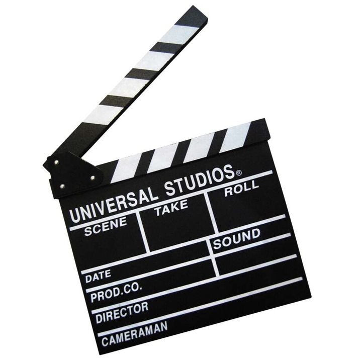 Clacheta clapperboard din lemn pentru studio de filmare