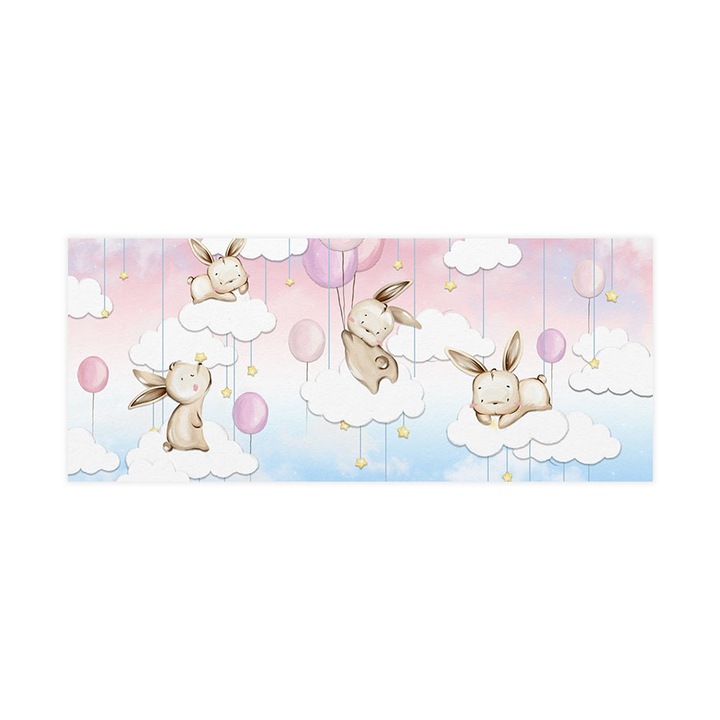 Öntapadó 3d tapéta, Mosható, Dreamy Bunny, 150x360