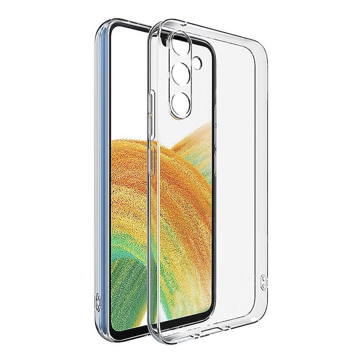 Силиконов калъф Clear Case 2mm, за Samsung Galaxy A54 5g, Crystal Clear, AZIAO Extra Protect Tech, Transparent