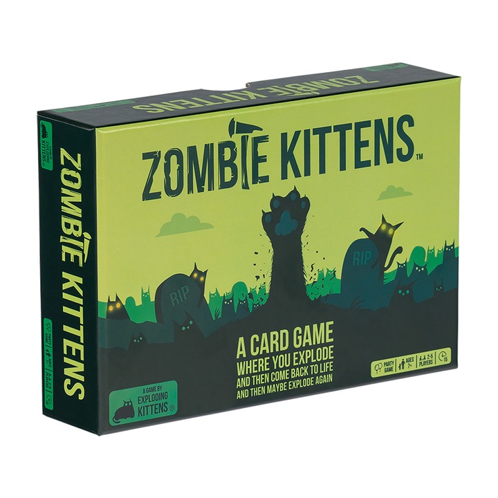 Игра Asmodee - Zombie Kittens, Английски език