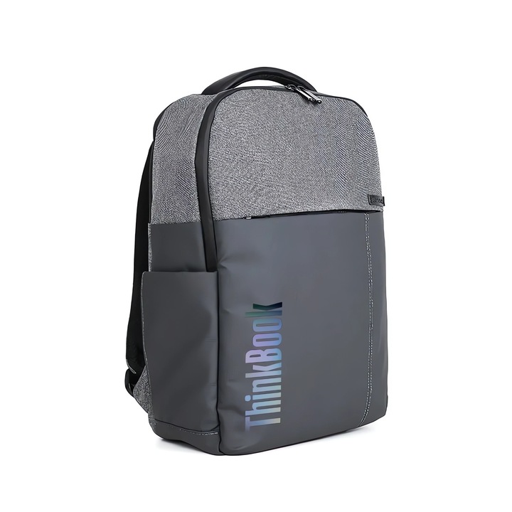 Rucsac, Thinkbook, Durabil, Hidrofug, Usor, Design Curat, Elegant pentru Calatorii, Afaceri, Laptop/Tableta de 15,6 inci