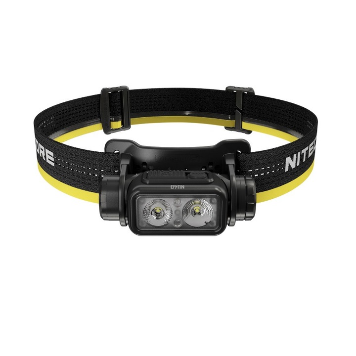 Челник, Nitecore NU40, презареждаем USB-C, 1000 лумена, 100 метра