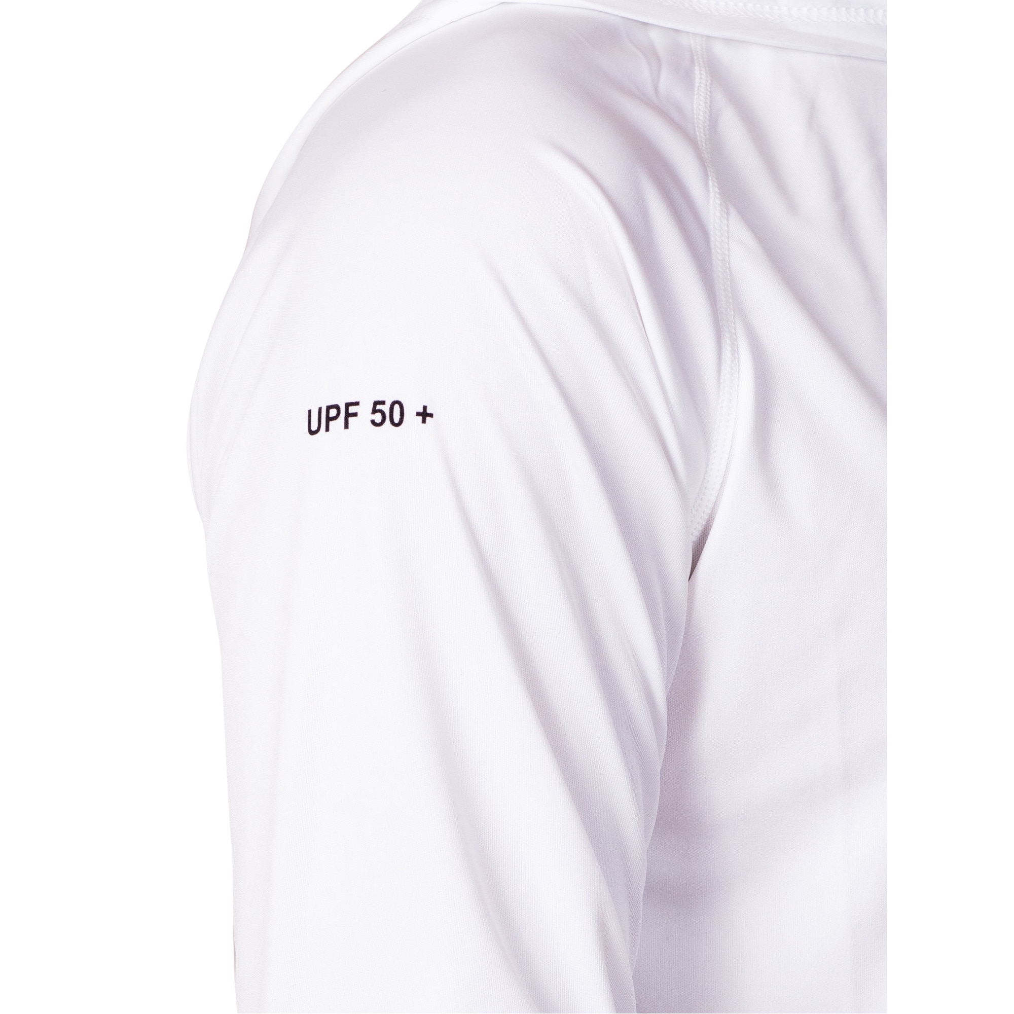 RTB UV Long Sleeve Hoodie UPF 50+ Bright White