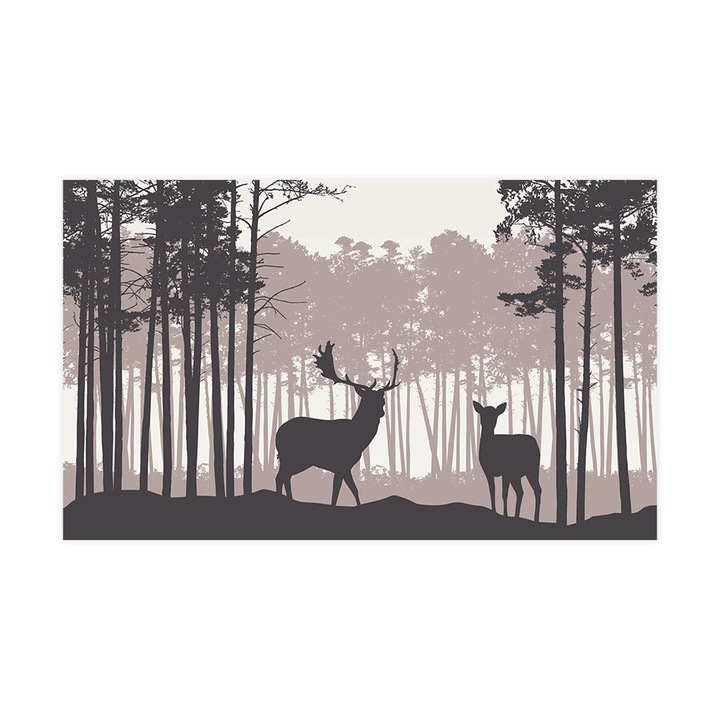 Fototapet autoadeziv, Lavabil, One Color Forest, 255x420 cm