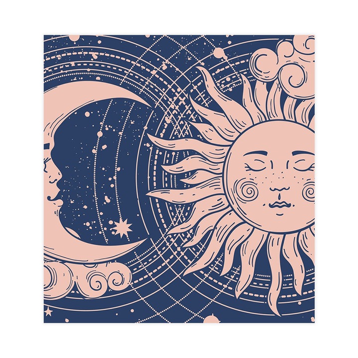 Fototapet autoadeziv, Lavabil, Pink Astral, 255x240 cm