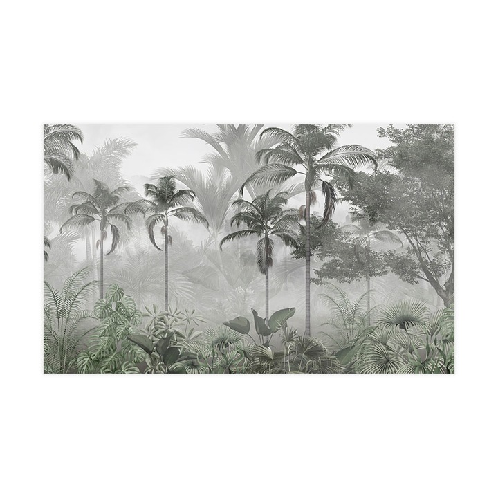 Fototapet autoadeziv, Lavabil, Palm Tree Forest, 255x420 cm